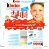 Kinder chocolate, 8 bars, 100g, 01.2011, Ferrero OHG MBH, Stadtallendorf, Germany