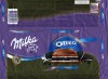 Milka, Alpine milk chocolate with Oreo biscuit filled, 300g, 28.07.2015, Mondelez International, Mondelez Oesterreich Production GmbH, Bludenz, Austria
