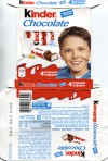 Kinder chocolate, 50g, 4 bars, 05.04.2016, Ferrero Russia, Vorsha, Russia