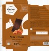 Dark chocolate and caramel pieces, 80g, 03.07.2023, La Chocolaterie Galler S.A., Vaux- sous- Chevremont, Belgium
