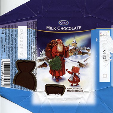 Only, milk chocolate, 15g, 05.03.2015, Gunz, Mader, Austria