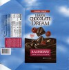 Dream, dark chocolate bar with raspberry, 100g, 2012, made for The Hain Celestial Group Inc., Israel