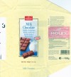 Fructose sweetened milk chocolate, 100g, 01.2003
Made in Germany, Philipp Born GmbH D-61381 Friedrichsdorf, Ts.Bundesrepublik Deutschland