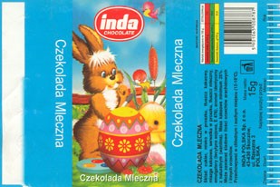 Milk chocolate, 15g, 30.12.2006, Inda Polska Sp.z o.o, Skoczow, Poland