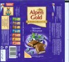 Alpen Gold, milk chocolate with blueberry and yoghurt filling, 100g, 27.02.2009, Kraft Foods Russia, Pokrov, Russia
