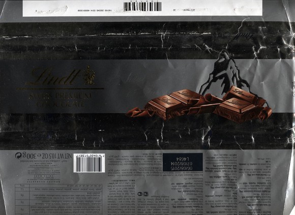 Swiss premium chocolate, swiss dark chocolate, 300g, 07.08.2014, Lindt & Sprungli AG, Kilchberg, Switzerland