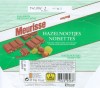 Meurisse, extrafine milk chocolate with hazelnuts, 50g, 17.05.2001, N.V. K.J.S.C.O. S.A. Halle, Belgium