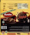 Japp, milk chocolate with toffee pieces, 185g, 04.12.2014, Mondelez Sverige, Sweden