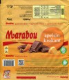 Marabou, apelsin krokant, milk chocolate with orange and crispies, 200g, 06.03.2017, Mondelez International (Sverige), Sweden