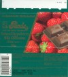 "You can taste the quality", natural strawberry filled milk chocolate, 50g, 26.09.1989, Panda chocolate factory, Vaajakoski, Finland