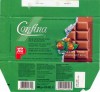 Confina, milk chocolate with split hazelnuts, 100g, 09.1995
Pea chocolate GmbH , Hamburg