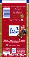 Ritter sport, winter edition, milk chocolate with rum flavouring, 100g, 24.03.2008, Alfred Ritter GmbH & Co. Waldenbuch, Germany