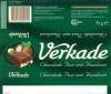Dark chocolate with hazelnuts, 75g, Verkade Consumentenservice, Amsterdam, Netherlands