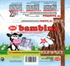 Bambina, filed milk chocolate with milk caramel cream and roasted chopped hazelnuts, 100g, 17.01.2000, Zetti, Made by Goldeck Susswaren GmbH & Co.KG, Zeitz, Germany