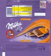 Milka, Alpine milk chocolate filled with a caramel flavoured milk filling and a caramel flavour filling, 100g, 27.08.2008, Kraft Foods Manufacturing GmbH & Co.KG, Bremen, Germany