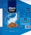 Alpen Gold, milk chocolate, 100g, 29.12.2006, Kraft Foods Polska S.A, Jankowice, Tarnowo Podgorne, Poland