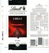 Lindt Excellence, extra fine dark chocolate with chilli, 100g, 31.07.2012, Lindt & Sprungli AG, Kilchberg, Switzerland
