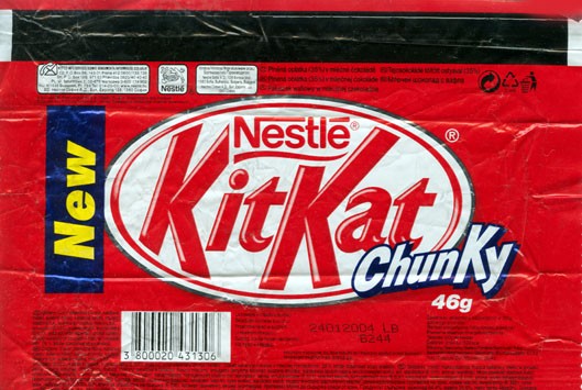 KitKat Chunky, milk chocolate with wafer, 46g, 24.01.2003, Nestle Sofia A.D, Sofia, Bulgaria