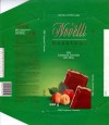 Novelli, milk compound chocolate with hazelnuts filling, 100g, 10.2003, Alfa Trading & Distributor Co. Ltd. Sofia, Bulgaria