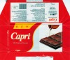 Capri, milk compound chocolate, 100g, 08.2004, 
Alfa Trading & Distributor Co. Ltd. Sofia, Bulgaria