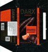 Darx, dark chocolate with orange and almonds, 100g, 20.07.2013, Babaevsky Confectionary Concern OAO, Moscow, Russia