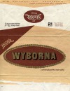 Wyborna, dark chocolate, 100g, 6.11.1979, Baltyk ZPC, Gdansk, Poland