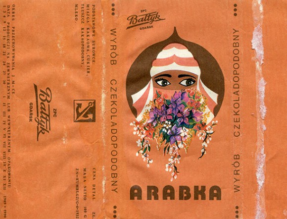 Arabka, 100g, about 1989, Baltyk Chocolate ZPC, Gdansk, Poland