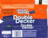 Double Decker, milk chocolate filled with smoth, chewy nougatine and crisp, crunchy cereal, 51g, 09.1992, Cadbury\'s, Bournville