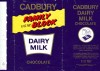 Cadbury family block, dairy milk chocolate, Cadbury Schweppes PTY. LTD, Claremont, Tasmania, Australia