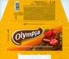 Olympia, milk bar with cocoa, filled with strawberry creme, 100g, 17.11.2004, Csoki Hungaria Kft, Budapest,Hungary