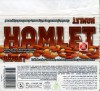 Hamlet, chocolate flavoured bar, with peanuts, almonds and rispy cereal, 52g, 
E.S.A San Luis, Argentina