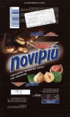 Novi, milk chocolate with whole nuts, 60g, 10.2013, Elah Dufour S.p.A, Novi Ligure, Italy 
