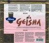 Geisha, milk chocolate with soft hazelnut filling, 100g, 09.05.2006, Cloetta Fazer Chocolate Ltd, Helsinki, Finland