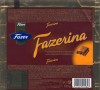 Fazerina, milk chocolate with orange flavoured truffle filling (40%), 100g, 12.10.2006, Cloetta Fazer Chocolate Ltd, Helsinki, Finland