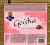 Geisha, milk chocolate with soft hazelnut filling, 100g, 29.11.2007, Cloetta Fazer Chocolate Ltd, Helsinki, Finland