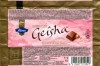 Geisha, milk chocolate with soft hazelnut filling, 37g, 11.05.2010, Fazer Makeiset, Helsinki, Finland