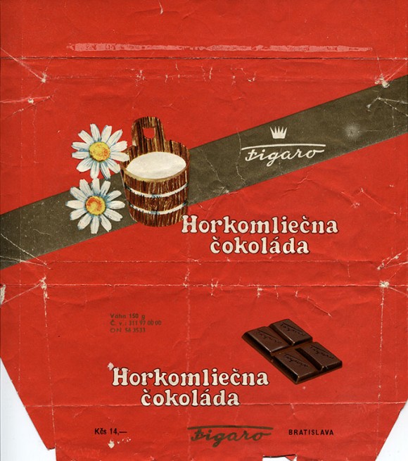 Chocolate, 150g, 1970, Figaro, Bratislava, Slovakia