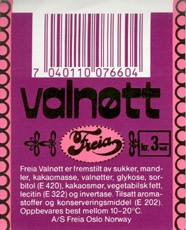 Valnott, 1998, A/S Freia, Oslo, Norway