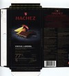 Cocoa De Arriba, 77% cacao, superior dark chocolate with mango pieces and chili flavouring, 100g, 15.03.2015, Bremer Hachez Chocolade GmbH& Co. KG, Bremen, Germany P.S my 5000th chocolate wrapper