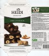 Heidi Grand Or, Dar and hazelnuts, Dark chocolate with whole caramelized hazelnuts, 100g, 11.06.2016, S.C. Heidi Chocolat S.A, Romania