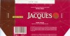 Chocolate with praline, 45g, 09.1985, Jacques Chocolaterie S.A., Eupen, Belgium
