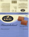 Kalev, milk chocolate , 100g, 07.1999
Kalev, Tallinn, Estonia

