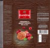 Kandia, milk chocolate with cranberries and amaretti biscuits, 90g, 18.03.2012, Kandia Dulce S.A, Bucharest, Romania