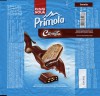 Primola, milk chocolate with cocoa filling and cremita biscuits, 96g, 01.04.2013, Kandia Dulce S.A, Bucharest, Romania