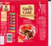 Alpen Gold, milk chocolate filled with strawberry and yoghurt cream, 100g, 18.03.2008, Kraft Foods Russia, Pokrov, Russia