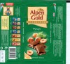 Alpen Gold, milk chocolate with hazelnuts, 100g, 10.04.2008, Kraft Foods Russia, Pokrov, Russia