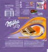 Milka, milk chocolate filled with caramel flavoured cream, 90g, 15.01.2009, Kraft Foods Russia, Pokrov, Russia