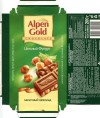 Alpen gold, milk chocolate with whole nuts, 200g, 02.08.2012, Kraft Foods Russia, Pokrov, Russia 