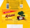 Africana, compound milk chocolate with coconut, 90g, 07.08.2004, 
Kraft Foods Slovakia, Bratislava, Slovakia