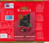 Karuna, milk chocolate cherry filled, 100g, 13.08.2004
AB Krafts Foods , Kaunas, Lithuania
